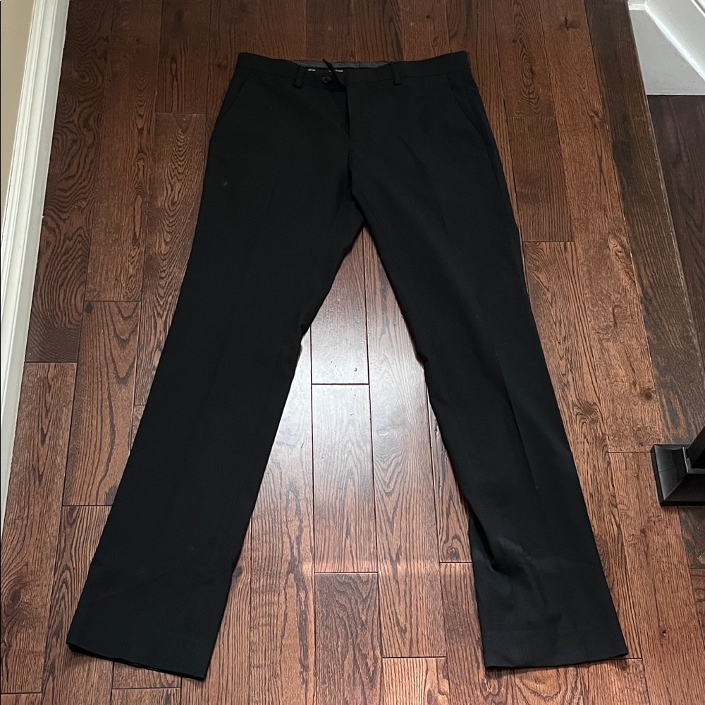Men's Black Dress Pants Le Chateau